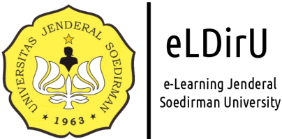 eLDirU : eLearning of Jenderal Soedirman University